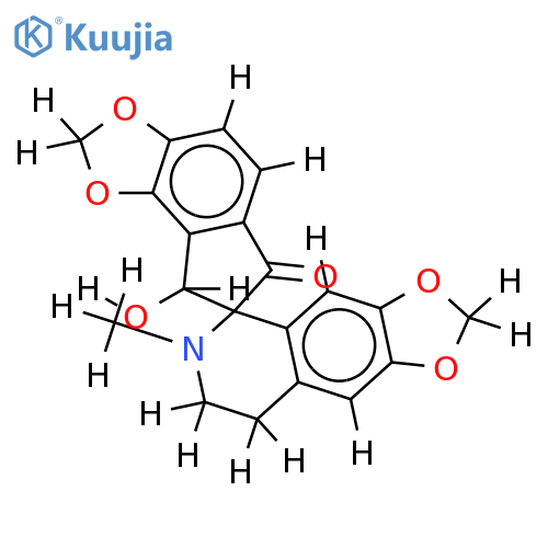 (+-)-Corydain structure