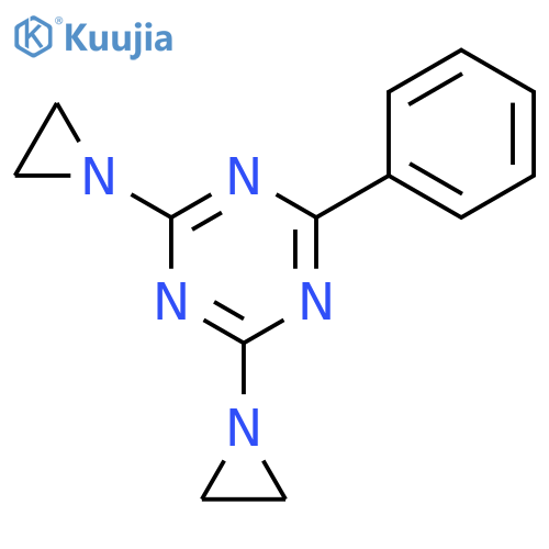 1,3,5-Triazine,2,4-bis(1-aziridinyl)-6-phenyl- structure