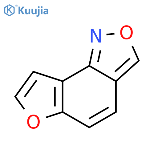 Furo[2,3-g]-2,1-benzisoxazole(9CI) structure