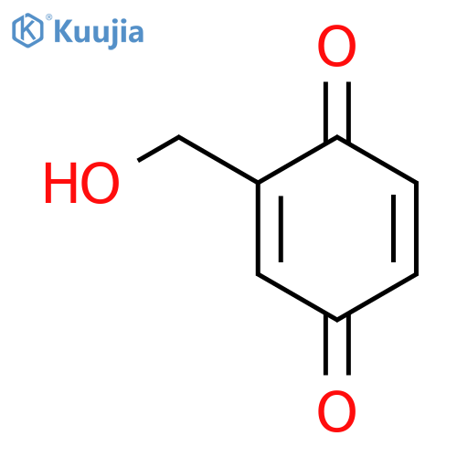 2,5-Cyclohexadiene-1,4-dione,2-(hydroxymethyl)- structure