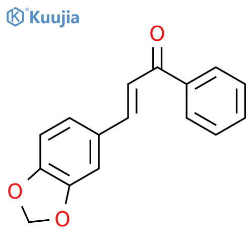 3-(1,3-Benzodioxol-5-yl)-1-phenyl-2-propen-1-one structure