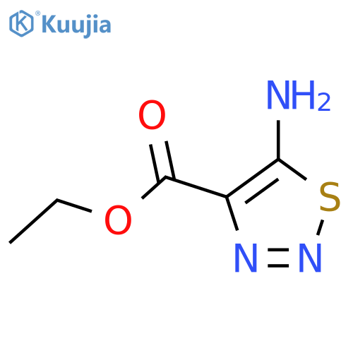 ethyl 5-imino-2,5-dihydro-1,2,3-thiadiazole-4-carboxylate structure