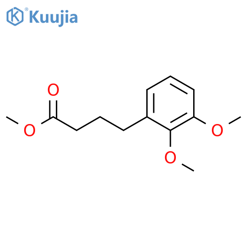 BENZENEBUTANOIC ACID, 2,3-DIMETHOXY-, METHYL ESTER structure