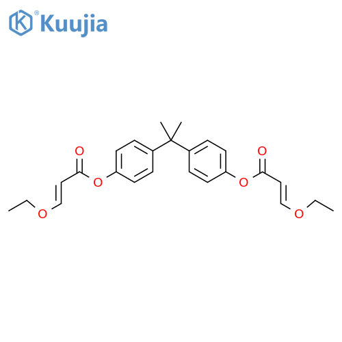 Poly(oxy-1,2-ethanediyl),a,a'-[(1-methylethylidene)di-4,1-phenylene]bis[w-[(1-oxo-2-propen-1-yl)oxy]- structure