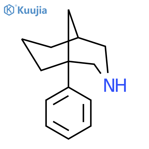3-Azabicyclo[3.3.1]nonane, 1-phenyl- structure