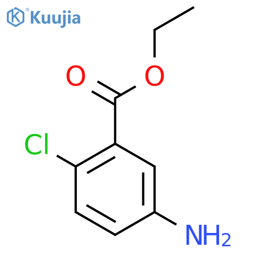 Ethyl 5-amino-2-chlorobenzoate structure