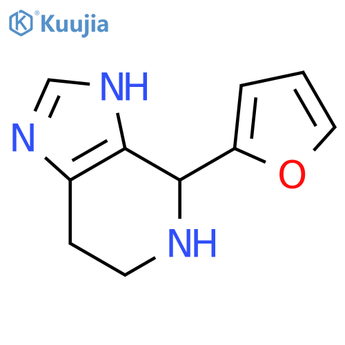 4-(furan-2-yl)-3H,4H,5H,6H,7H-imidazo4,5-cpyridine structure