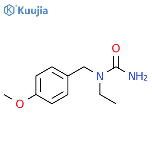 Urea, N-ethyl-N-[(4-methoxyphenyl)methyl]- structure