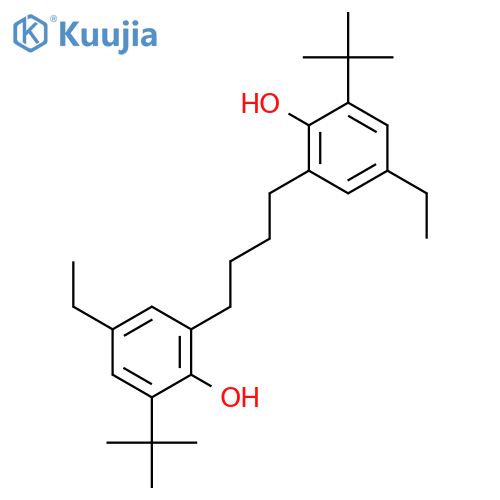 Phenol, 2,2'-(1,4-butanediyl)bis[6-(1,1-dimethylethyl)-4-ethyl- structure