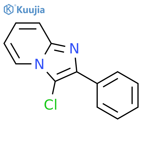 Imidazo[1,2-a]pyridine, 3-chloro-2-phenyl- structure