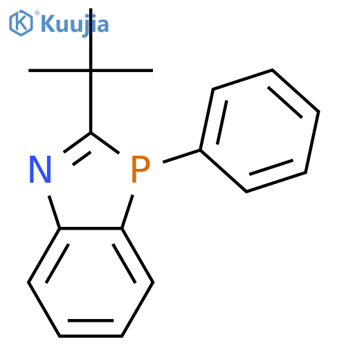 3H-1,3-Benzazaphosphole,2-(1,1-dimethylethyl)-3-phenyl- structure