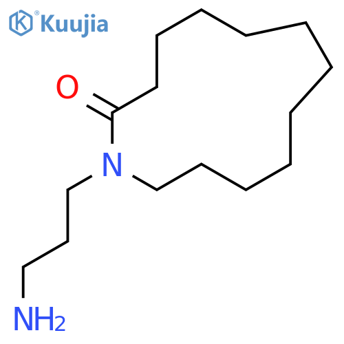 1-(3-Aminopropyl)azacyclotridecan-2-one structure