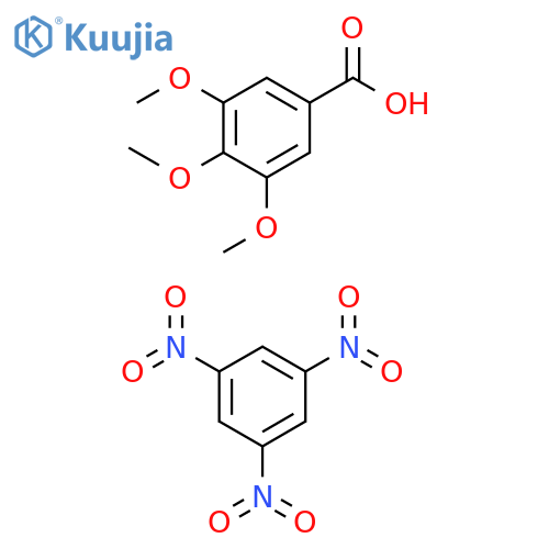 Benzoic acid, 3,4,5-trimethoxy-, compd. with 1,3,5-trinitrobenzene (1:1) structure