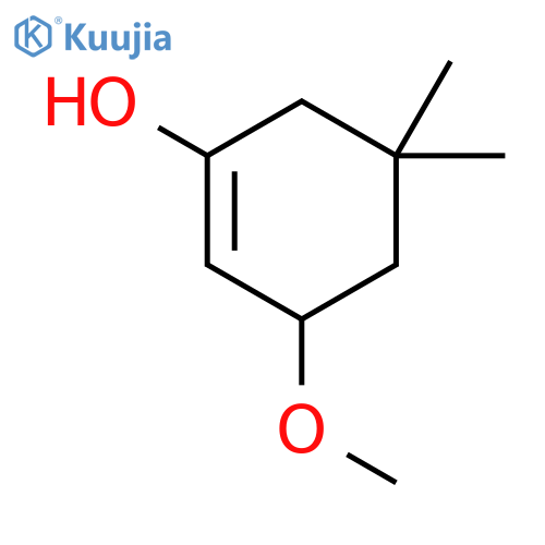 1-Cyclohexen-1-ol, 3-methoxy-5,5-dimethyl- structure