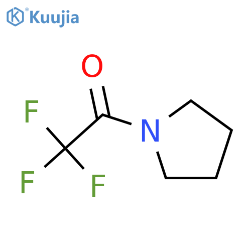 Ethanone,2,2,2-trifluoro-1-(1-pyrrolidinyl)- structure
