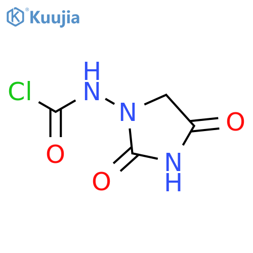(2,4-Dioxoimidazolidin-1-yl)carbamyl chloride structure