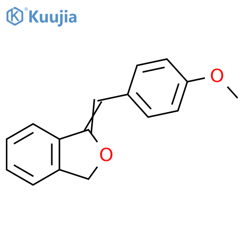 Isobenzofuran, 1,3-dihydro-1-[(4-methoxyphenyl)methylene]- structure