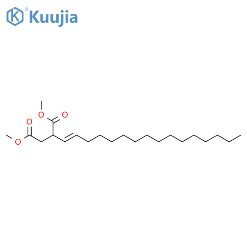 Butanedioic acid, hexadecenyl-, dimethyl ester structure