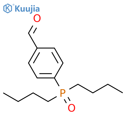 Benzaldehyde, 4-(dibutylphosphinyl)- structure