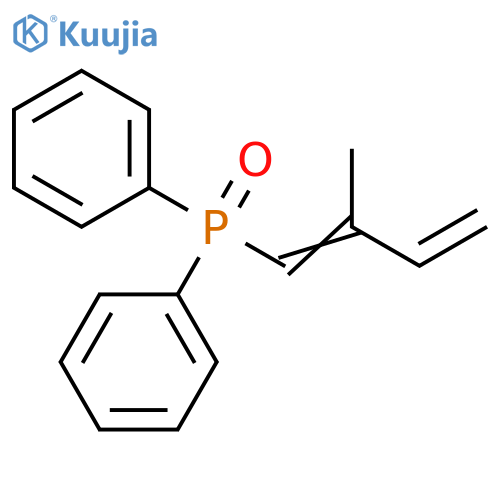 Phosphine oxide, (2-methyl-1,3-butadienyl)diphenyl- structure