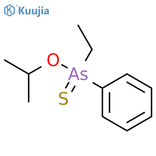Arsinothioic acid, ethylphenyl-, O-(1-methylethyl) ester structure