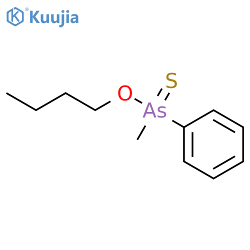 ARSINOTHIOIC ACID, METHYLPHENYL-, O-BUTYL ESTER structure