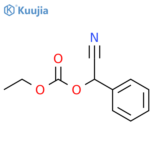 Carbonic acid,cyanophenylmethyl ethyl ester structure