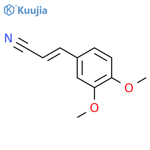3,4-Dimethoxycinnamonitrile, predominantly trans structure