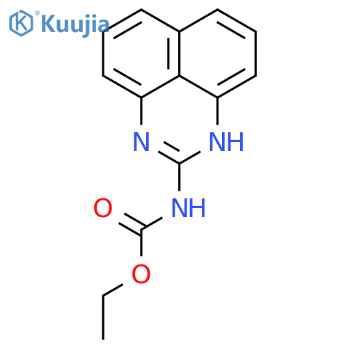 Carbamic acid, 1H-perimidin-2-yl-, ethyl ester structure