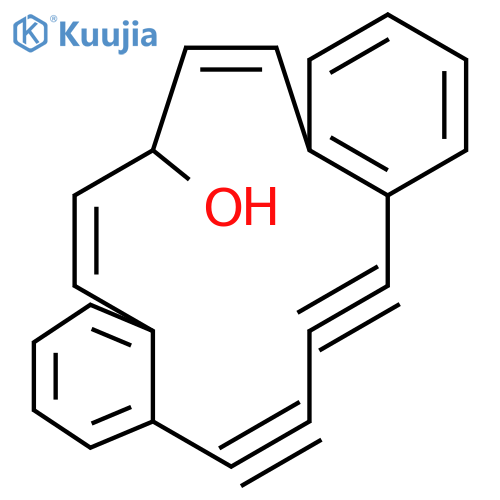15H-DIBENZO[A,G]CYCLOTRIDECEN-15-OL, 5,6,7,8-TETRADEHYDRO-, (E,E)- structure