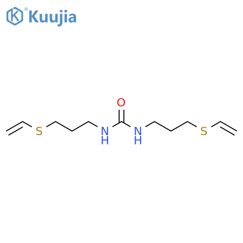 Urea, N,N'-bis[3-(ethenylthio)propyl]- structure