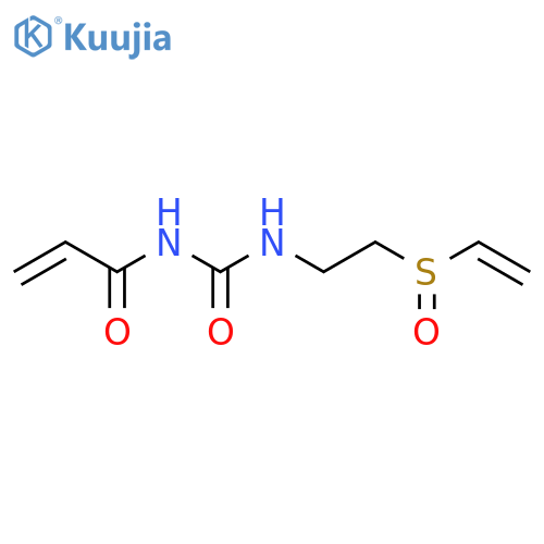 2-Propenamide, N-[[[2-(ethenylsulfinyl)ethyl]amino]carbonyl]- structure