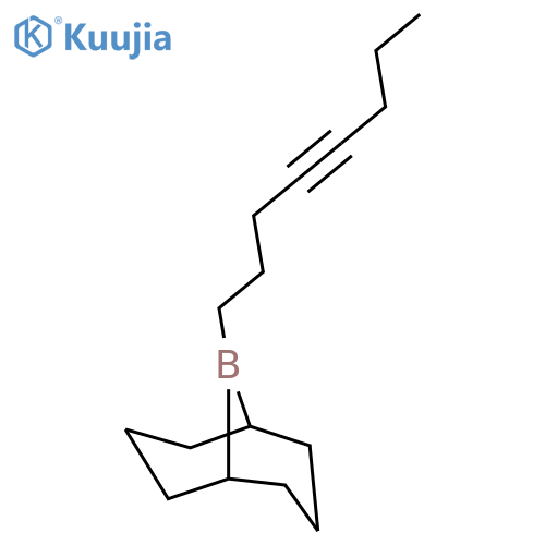 9-Borabicyclo[3.3.1]nonane, 9-(4-octynyl)- structure