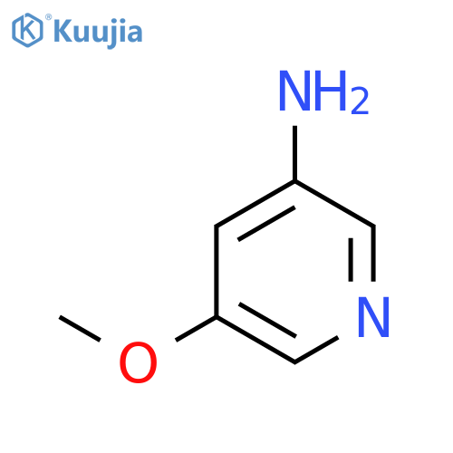 5-methoxypyridin-3-amine structure