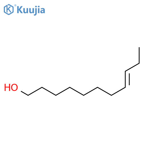 (8Z)-8-Undecen-1-ol structure