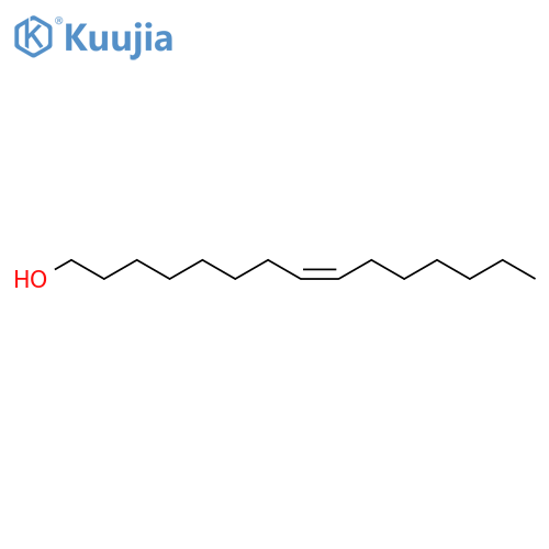 8-Pentadecen-1-ol, (Z)- structure