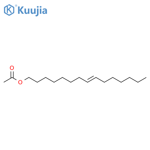 8-Pentadecen-1-ol, acetate, (E)- structure