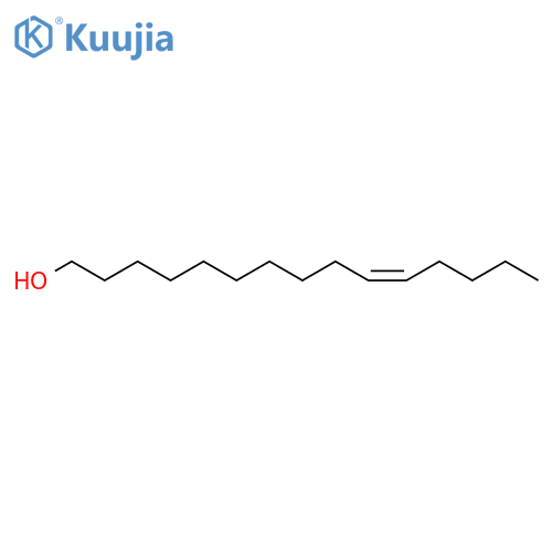 10-Pentadecen-1-ol, (10Z)- structure