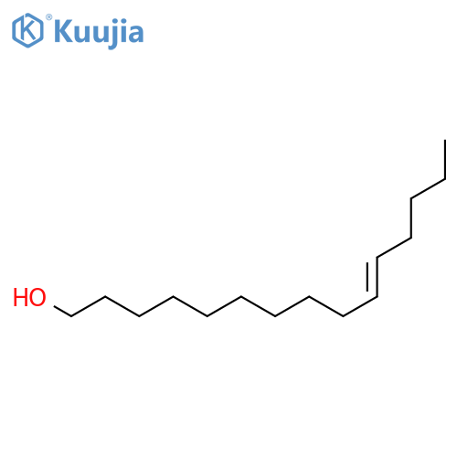 10-Pentadecen-1-ol, (10E)- structure