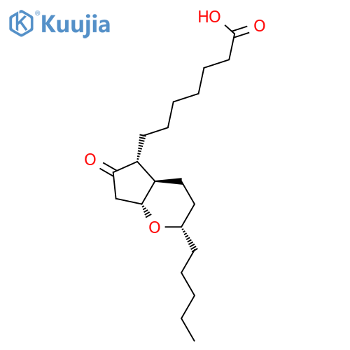 Prostan-1-oic acid, 11,15-epoxy-9-oxo-, (11a,15S)- structure
