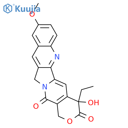 Camptothecin; (±)-form, 10-Methoxy structure
