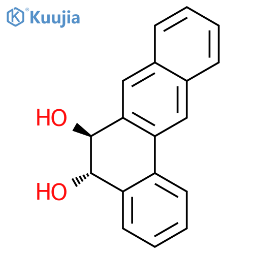 BENZ[A]ANTHRACENE-5,6-DIOL, 5,6-DIHYDRO-, (5S-TRANS)- structure