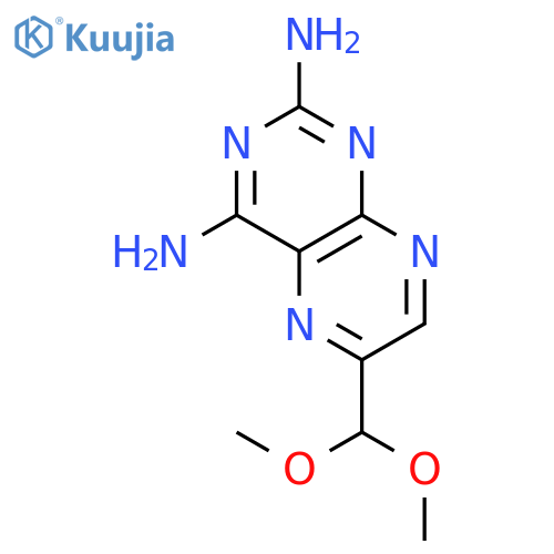 2,4-Pteridinediamine, 6-(dimethoxymethyl)- structure