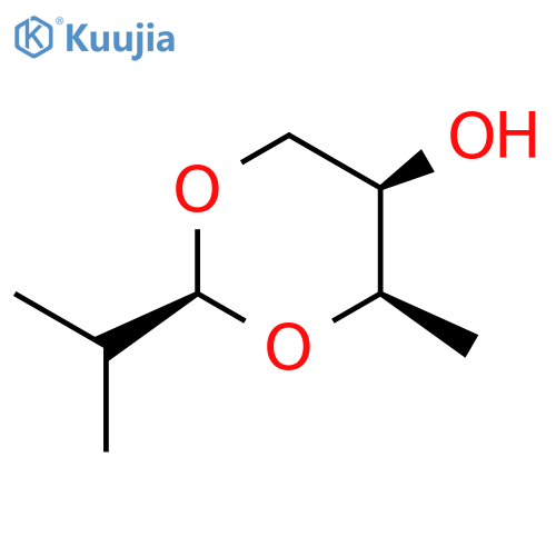 1,3-Dioxan-5-ol,4-methyl-2-(1-methylethyl)-, (2a,4a,5a)- (9CI) structure
