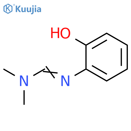 Methanimidamide, N'-(2-hydroxyphenyl)-N,N-dimethyl- structure