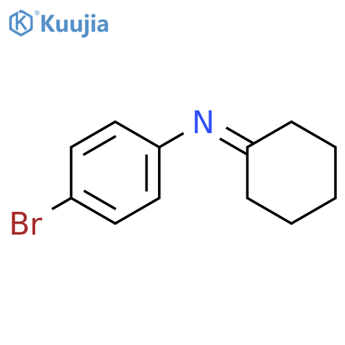 4-bromo-N-cyclohexylideneaniline structure
