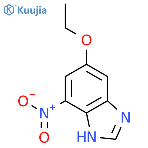 1H-Benzimidazole,5-ethoxy-7-nitro- structure