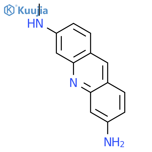 3,6-Acridinediamine,N3-methyl- structure
