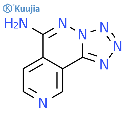 Pyrido[3,4-d]tetrazolo[1,5-b]pyridazin-6-amine structure