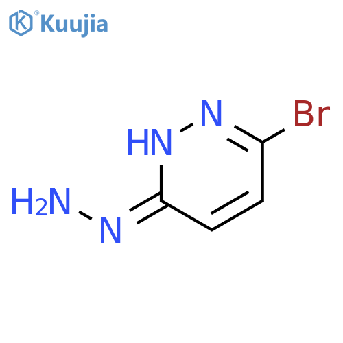 3-Bromo-6-hydrazinylpyridazine structure